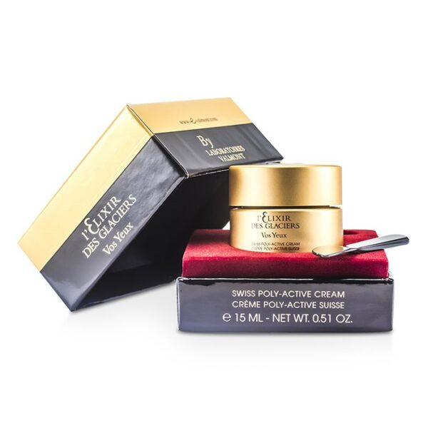 Elixir des Glaciers Vos Yeux Swiss Poly-Active Eye Regenerating Cream (New Packaging) - Image 3