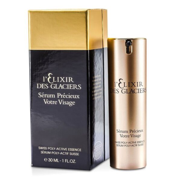 Elixir Des Glaciers Serum Precieux Votre Visage - Swiss Poly-Active Essence (New Packing) - Image 2