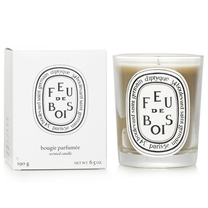 Scented Candle - Feu De Bois (Wood Fire) - Image 2