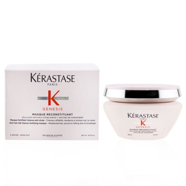 Genesis Masque Reconstituant Anti Hair-Fall Intense Fortifying Masque (Weakened Hair, Prone To Falling Due To Breakage) - Image 2
