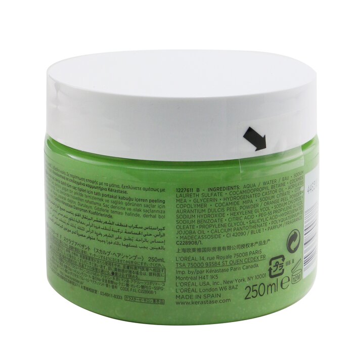 Fusio-Scrub Scrub Apaisant Soothing Scrub Cleanser with Sweet Orange Peel (For All Types of Hair and Scalp, Even Sensitive) - Image 3