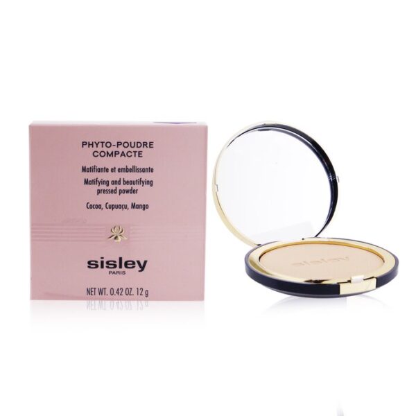 Phyto Poudre Compacte Matifying and Beautifying Pressed Powder - # 3 Sandy - Image 2