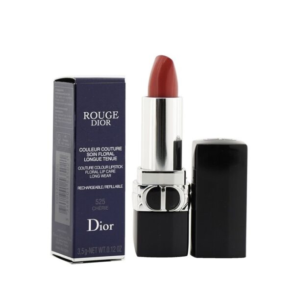 Rouge Dior Couture Colour Refillable Lipstick - # 525 Cherie (Metallic) - Image 2