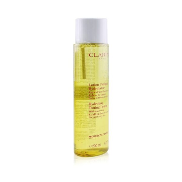 Hydrating Toning Lotion with Aloe Vera & Saffron Flower Extracts - Normal to Dry Skin - Image 2