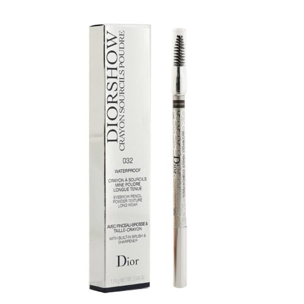 Diorshow Waterproof Crayon Sourcils Poudre - # 032 Dark Brown - Image 2