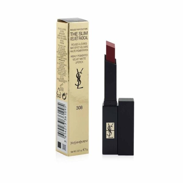 Rouge Pur Couture The Slim Velvet Radical Matte Lipstick - # 308 Rodical Chili - Image 2