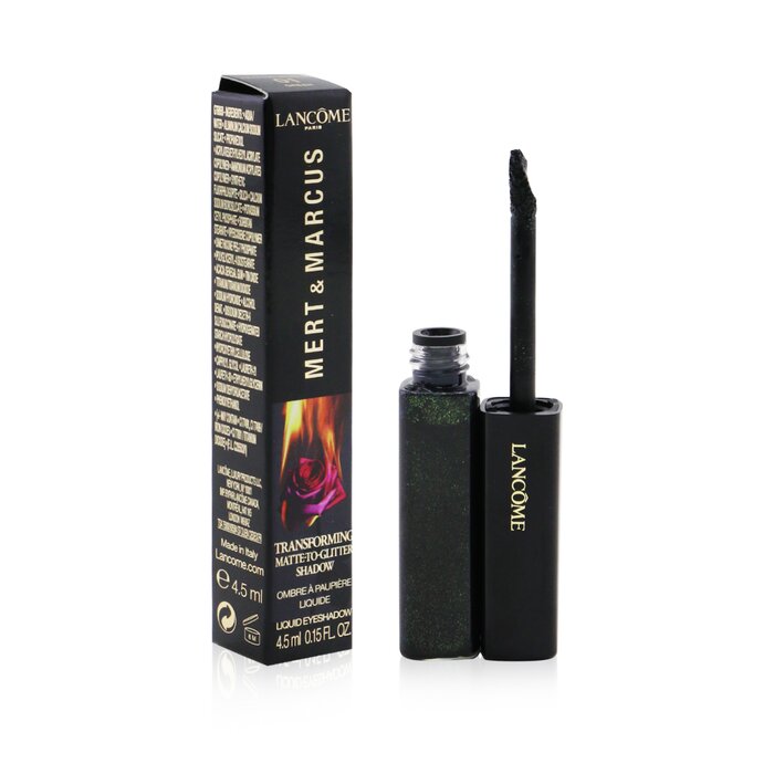 Mert & Marcus Transforming Matte To Glitter Liquid Eyeshadow - # Green - Image 2