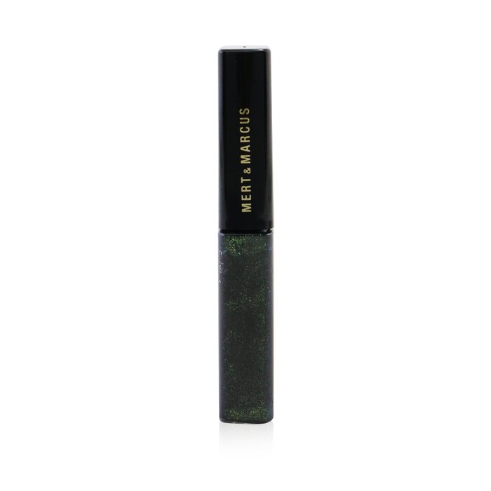 Mert & Marcus Transforming Matte To Glitter Liquid Eyeshadow - # Green - Image 3