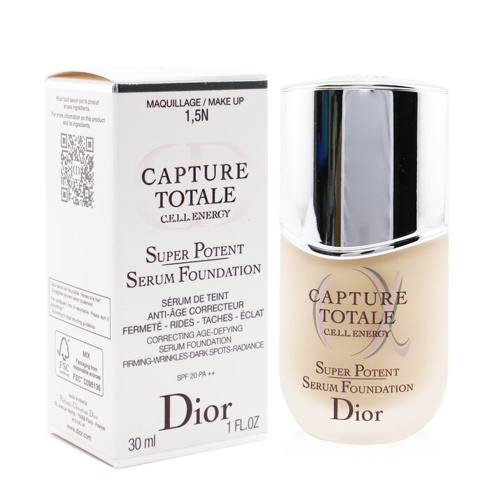 Capture Totale C.E.L.L. Energy Super Potent Serum Foundation SPF 20 - # 1.5N Neutral - Image 2