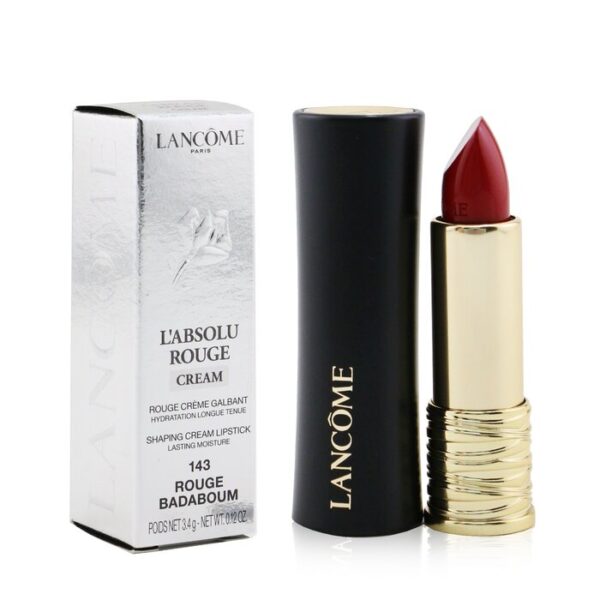 L'Absolu Rouge Cream Lipstick - # 143 Rouge Badaboum - Image 2