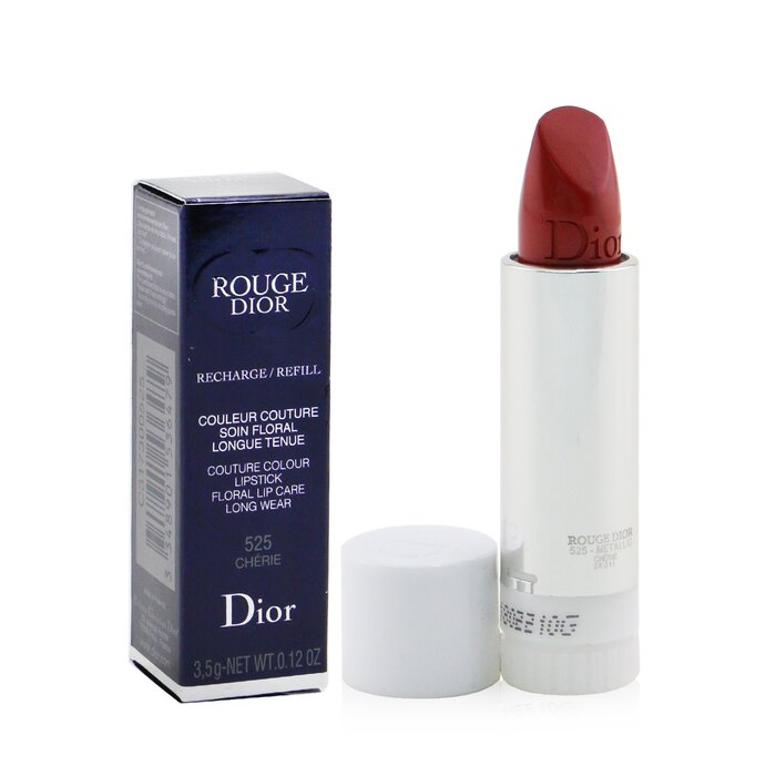 Rouge Dior Couture Colour Refillable Lipstick Refill - # 525 Cherie (Metallic) - Image 2