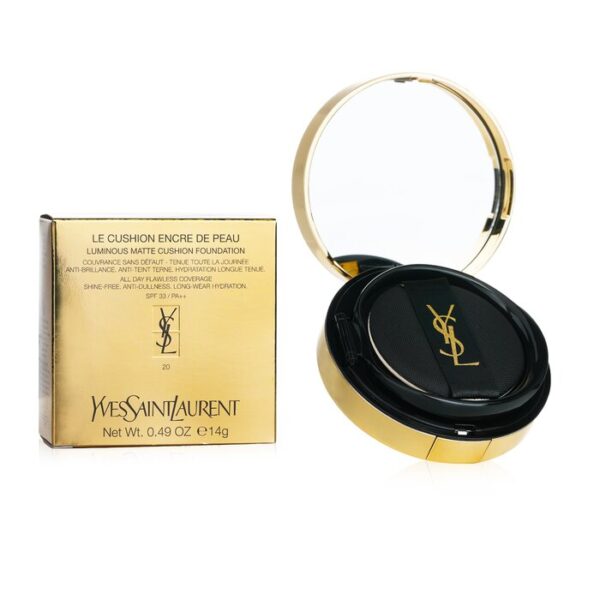 Le Cushion Encre De Peau Luminous Matte Cushion Foundation SPF33 - # 20 - Image 2