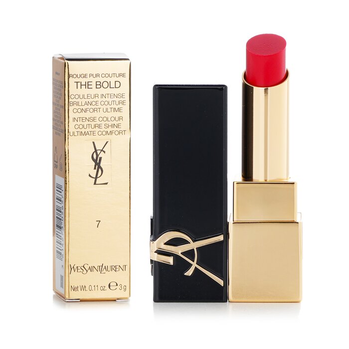 Rouge Pur Couture The Bold Lipstick - # 7 Unhibited Flame - Image 2