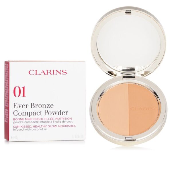 Ever Bronze Compact Powder - # 01 Light - Image 2