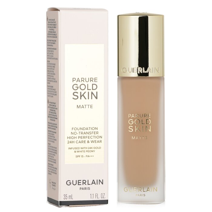 Parure Gold Skin Matte Foundation SPF15 - # 1N Neutral - Image 2