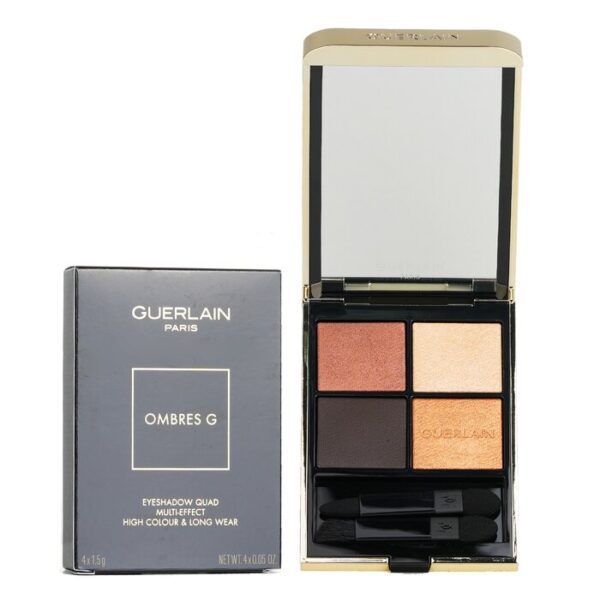 Ombres G Eyeshadow Quad 4 Colours (Multi Effect, High Color, Long Wear) - # 940 Royal Jungle - Image 2